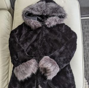 Faux Fur Coat